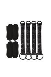 NS Novelties - Sinful - Bed Restraint Straps - Black - Stag Shop
