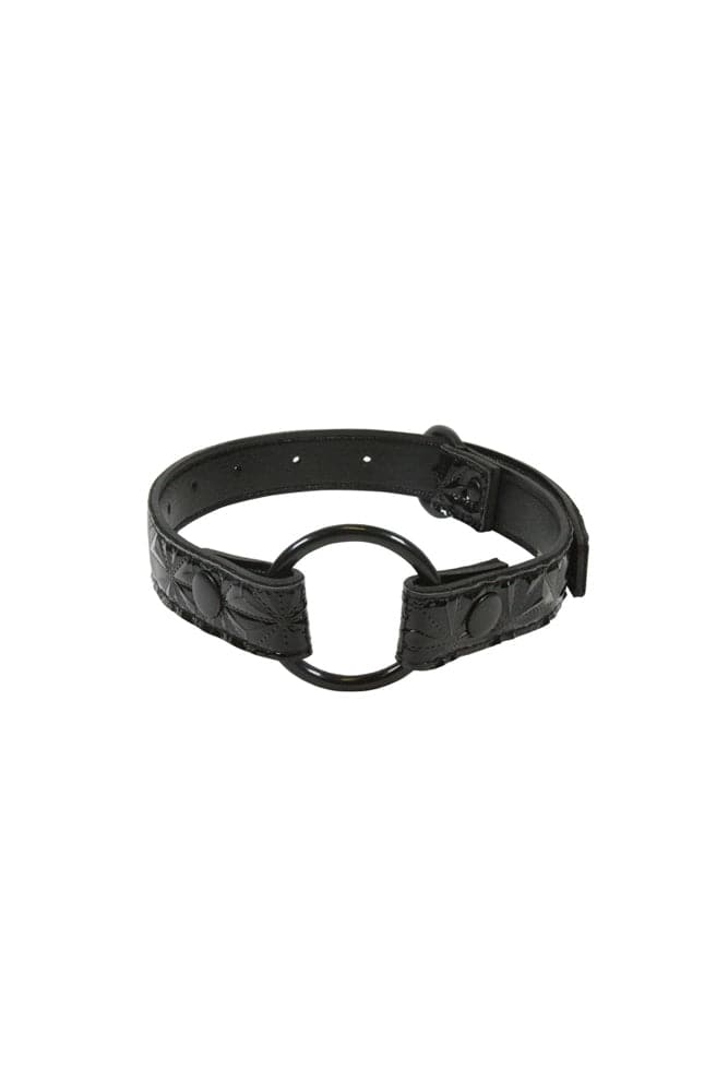 NS Novelties - Sinful - O-Ring Gag - Black - Stag Shop
