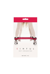 NS Novelties - Sinful - Soft Spreader Bar - Assorted Colours - Stag Shop