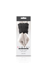 NS Novelties - Sinful - Nylon Bondage Rope 25ft - Assorted Colours - Stag Shop
