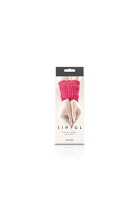 Thumbnail for NS Novelties - Sinful - Nylon Bondage Rope 25ft - Assorted Colours - Stag Shop