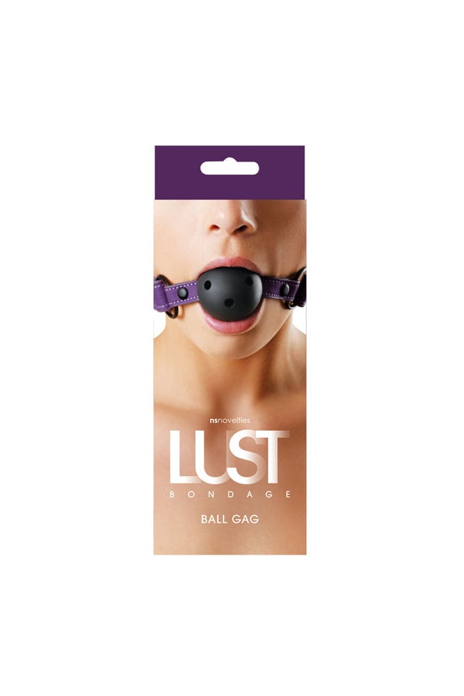 NS Novelties - Lust - Ball Gag - Purple - Stag Shop