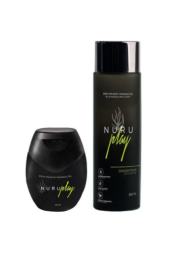 Nuru Play - Signature Massage Gel - Assorted Sizes - Stag Shop