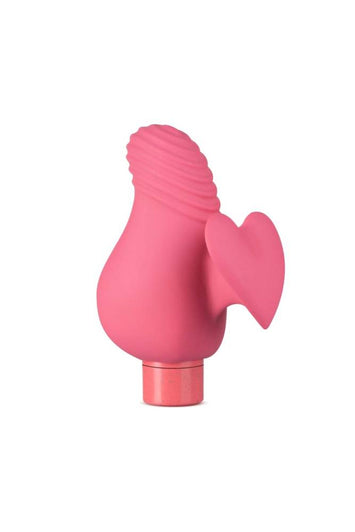 Blush Novelties - Gaia - Eco Love Finger Vibrator - Coral - Stag Shop