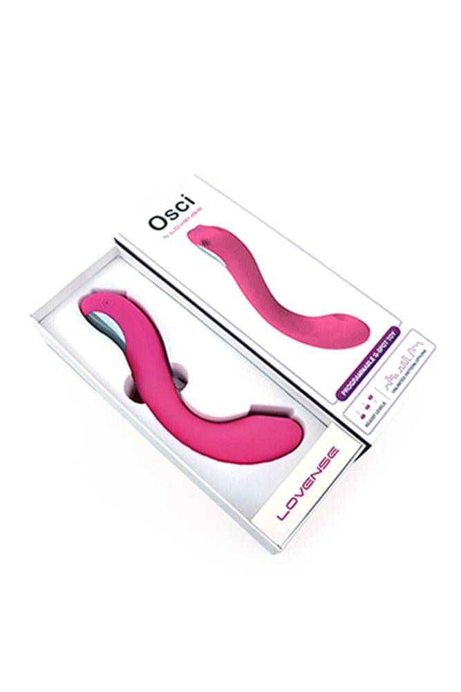 Lovense - Osci G-Spot Vibrator - Pink - Stag Shop