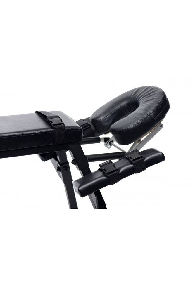 XR Brands - Master Series - Obedience - Extreme Sex Bench with Straps - Pre Order - Stag Shop