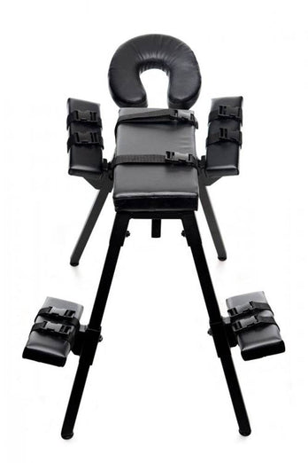 XR Brands - Master Series - Obedience - Extreme Sex Bench with Straps - Pre Order - Stag Shop