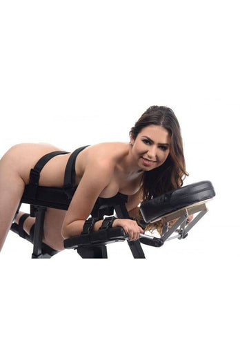XR Brands - Master Series - Obedience - Extreme Sex Bench with Straps - Pre Order - Stag Shop