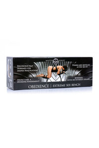 Thumbnail for XR Brands - Master Series - Obedience - Extreme Sex Bench with Straps - Pre Order - Stag Shop