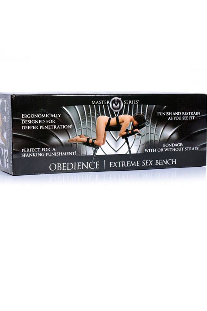 XR Brands - Master Series - Obedience - Extreme Sex Bench with Straps - Pre Order - Stag Shop