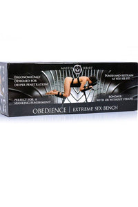 Thumbnail for XR Brands - Master Series - Obedience - Extreme Sex Bench with Straps - Pre Order - Stag Shop
