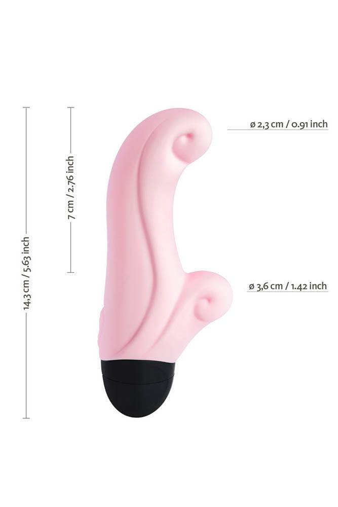 Fun Factory - Ocean Dual Vibrator - Baby Rose - Stag Shop