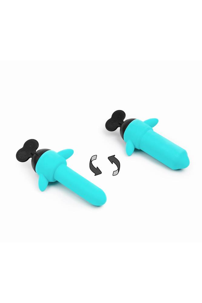 Odile - Absolute Twist Butt Plug Dilator - Turquoise - Stag Shop