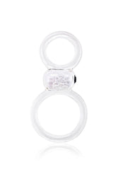 Screaming O - Ofinity Plus Double Cock Ring - Clear - Stag Shop