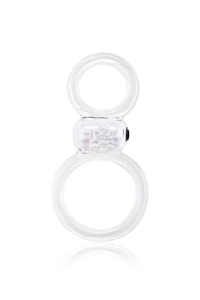 Screaming O - Ofinity Plus Double Cock Ring - Clear - Stag Shop