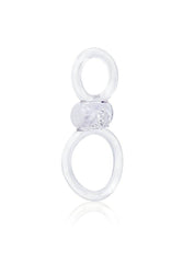 Screaming O - Ofinity Plus Double Cock Ring - Clear - Stag Shop