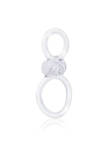 Screaming O - Ofinity Plus Double Cock Ring - Clear - Stag Shop