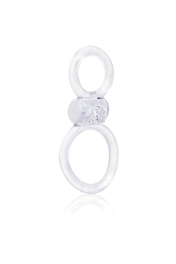 Screaming O - Ofinity Plus Double Cock Ring - Clear - Stag Shop