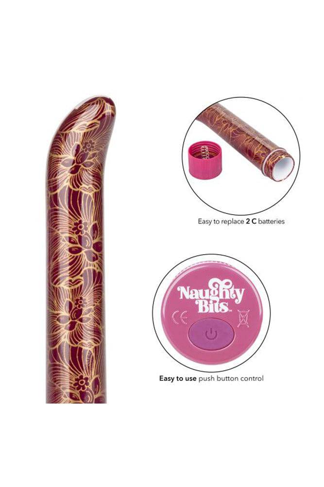 Cal Exotics - Naughty Bits - Oh My G-Spot Vibrator - Stag Shop