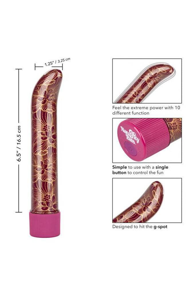 Cal Exotics - Naughty Bits - Oh My G-Spot Vibrator - Stag Shop