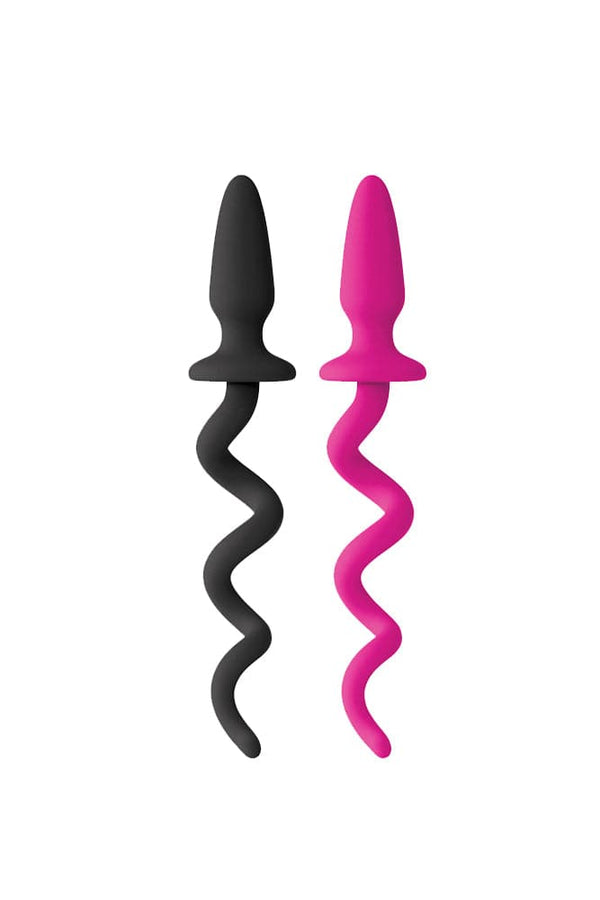 NS Novelties - Oinkz Pig Tail Plug - Assorted Colours - Stag Shop