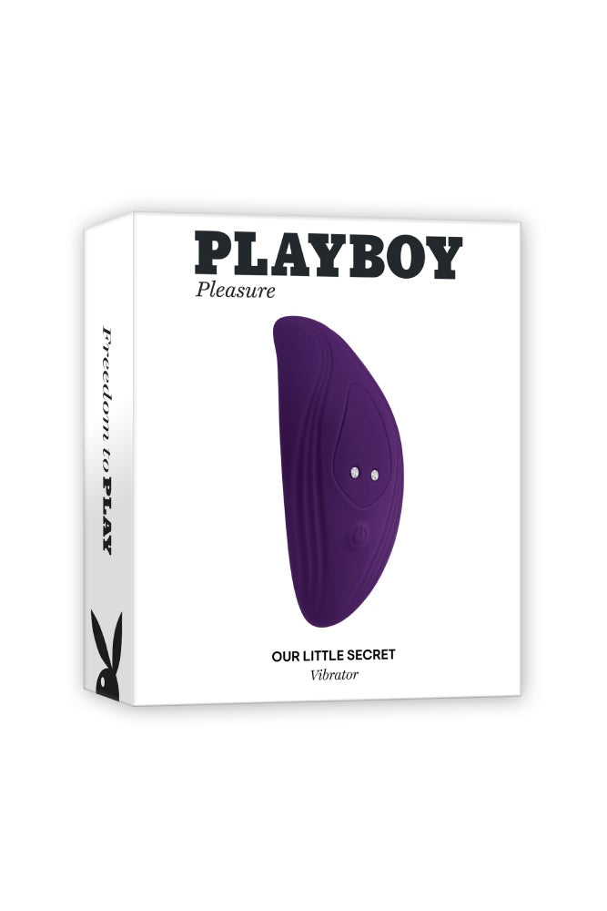 Playboy - Our Little Secret Panty Vibrator - Purple - Stag Shop