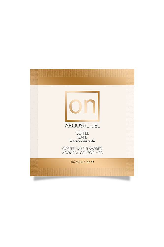ON by Sensuva - Coffee Cake Arousal Gel For Her - Single Use Packet - Stag Shop