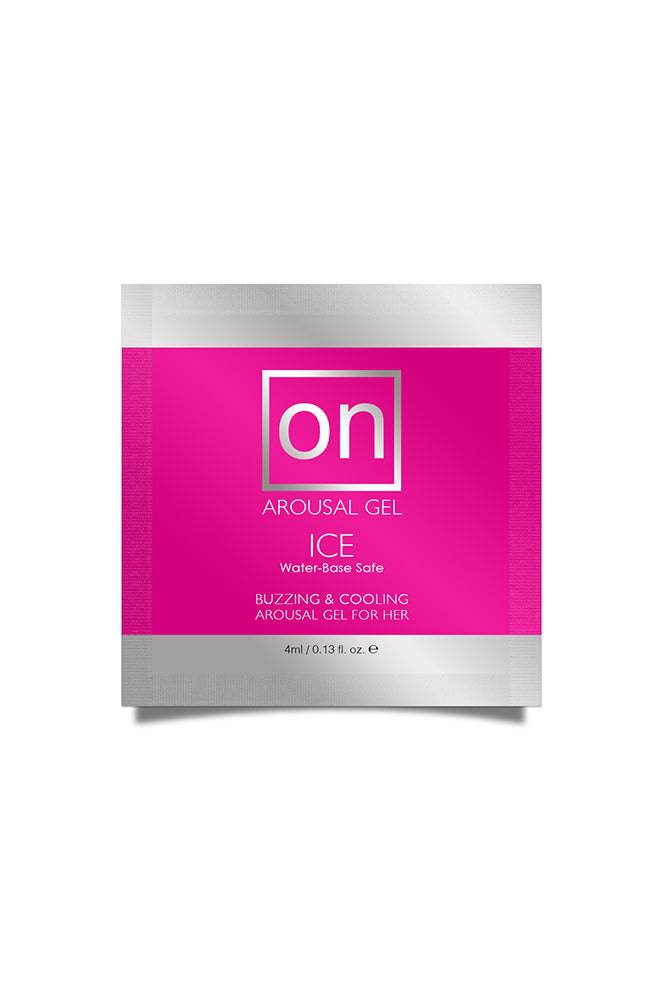 ON by Sensuva - ICE Natural Arousal Gel For Her - Single Use Packet - Stag Shop