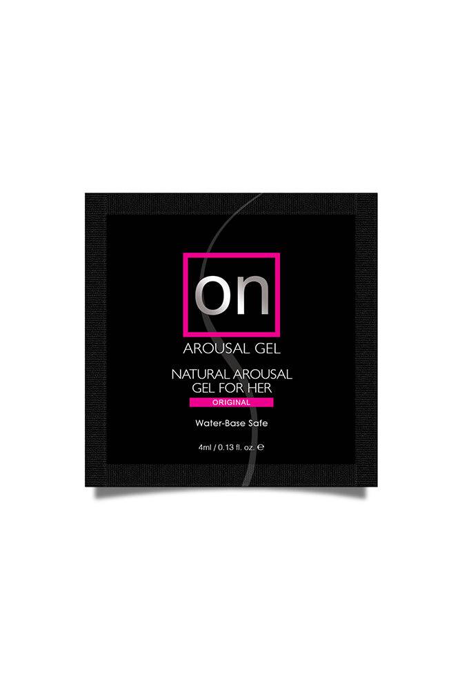 ON by Sensuva - Original Natural Arousal Gel For Her - Single Use Packet - Stag Shop