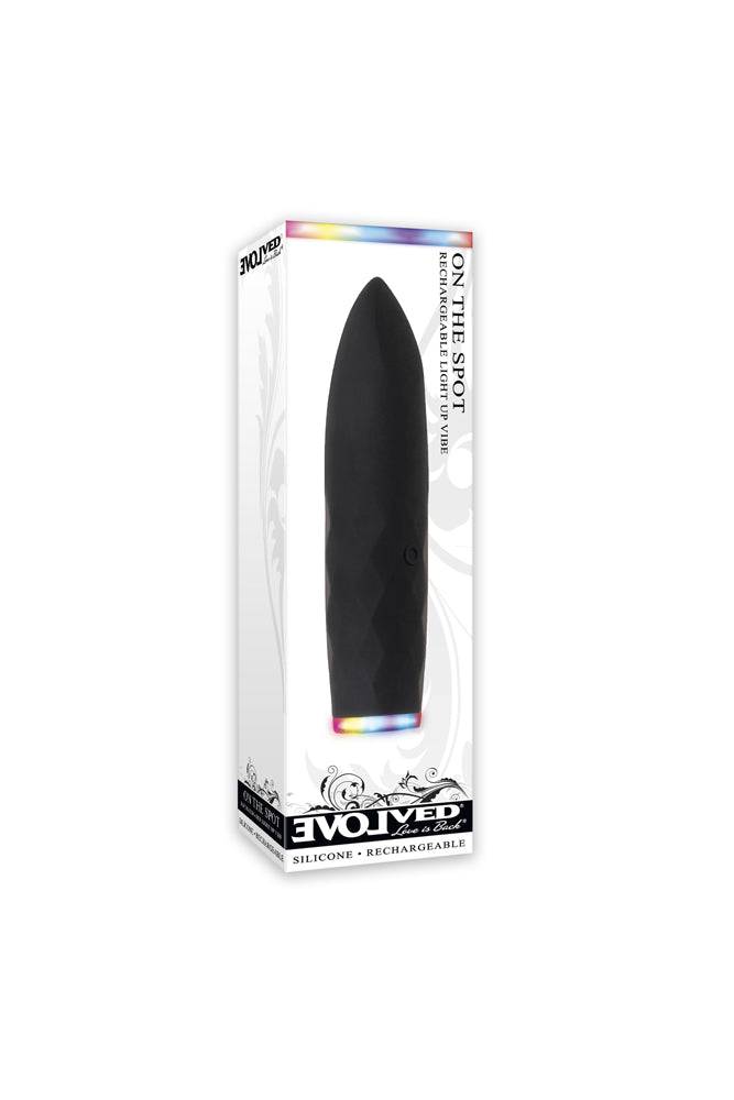 Evolved - On The Spot Bullet Vibrator - Black - Stag Shop