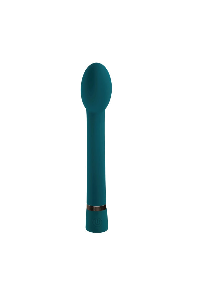 Playboy - On the Spot G-Spot Vibrator - Teal - Stag Shop