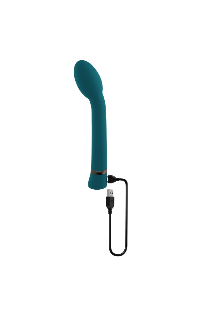 Playboy - On the Spot G-Spot Vibrator - Teal - Stag Shop