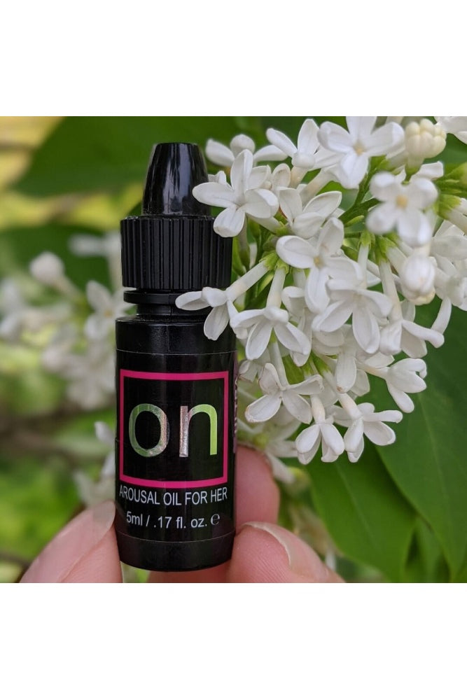 ON by Sensuva - Ultra Natural Arousal Oil For Her - 5ml - Stag Shop