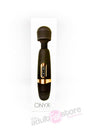 Onyxxx - Darque Rechargeable Massage Wand - Black/Rose Gold - Stag Shop