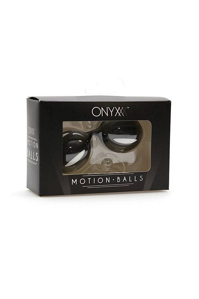 ONYXXX - Midnight Motion Kegel Balls - Black - Stag Shop