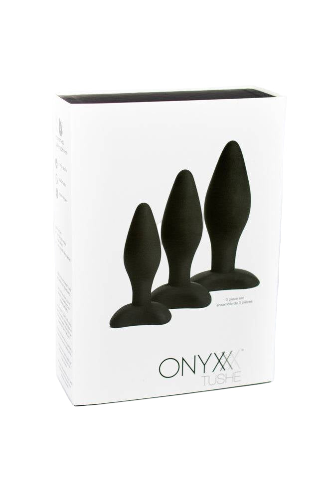 ONYXXX - Tushe Silicone Anal Trainer Kit - Black - Stag Shop