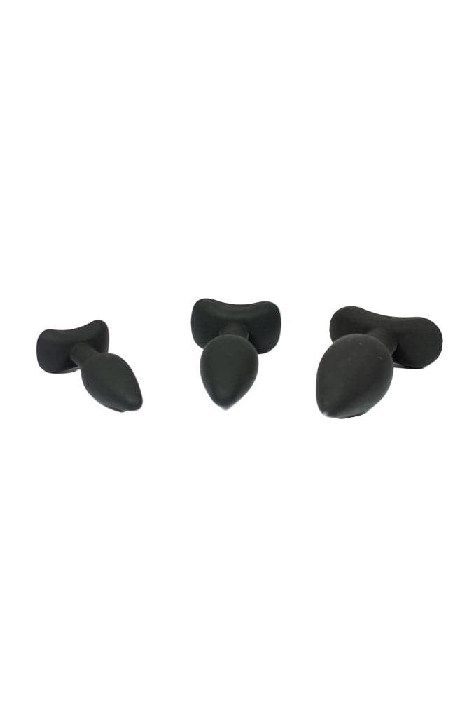 ONYXXX - Tushe Silicone Anal Trainer Kit - Black - Stag Shop