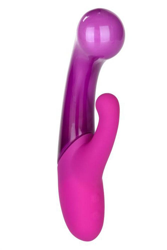 Jopen - Opal - Dual Vibrating Glass Massager - Purple - Stag Shop