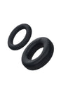 Cal Exotics - Link Up - Optimum Vibrating Cock Ring Set - Black - Stag Shop