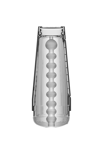 Doc Johnson - Main Squeeze - Optix Stroker - Clear - Stag Shop