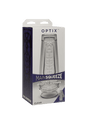 Doc Johnson - Main Squeeze - Optix Stroker - Clear - Stag Shop