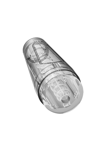 Doc Johnson - Main Squeeze - Optix Stroker - Clear - Stag Shop