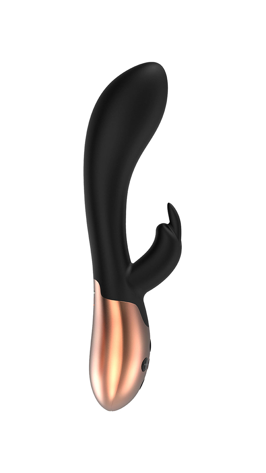 Shots Toys - Elegance - Opulent Heating Rabbit Vibrator - Black - Stag Shop