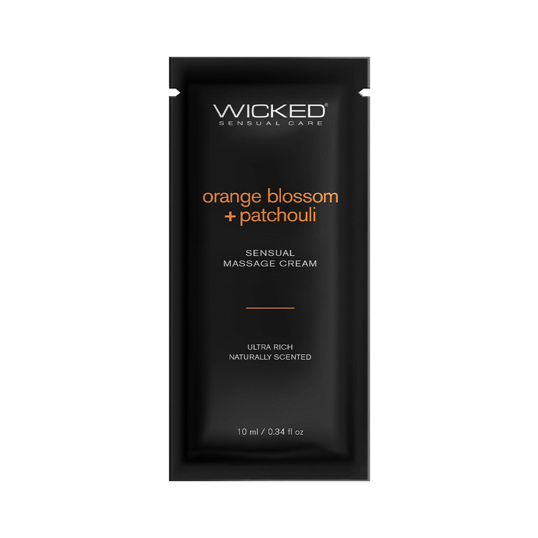Wicked Sensual Care - Sensual Massage Cream - Orange Blossom & Patchouli - Stag Shop