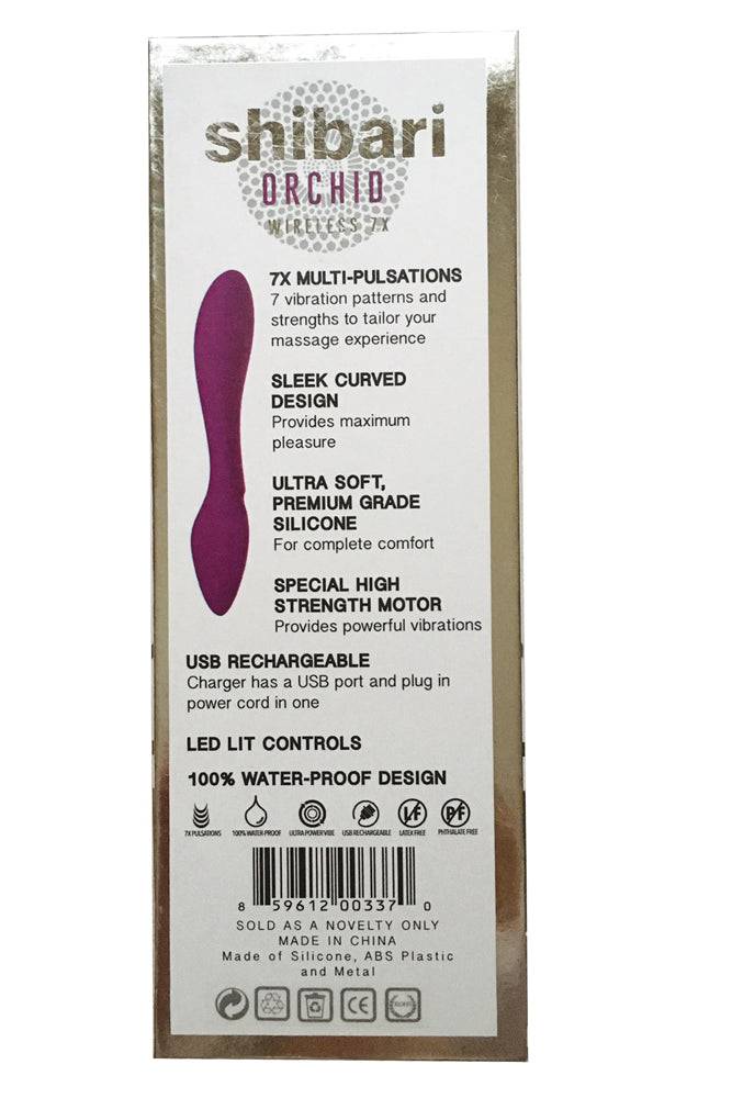 Shibari - Orchid 7x Luxury Vibrator - Purple - Stag Shop
