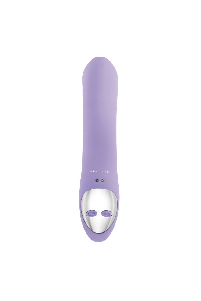 Evolved - Gender X - Orgasmic Orchid Bendable Vibrator - Purple - Stag Shop
