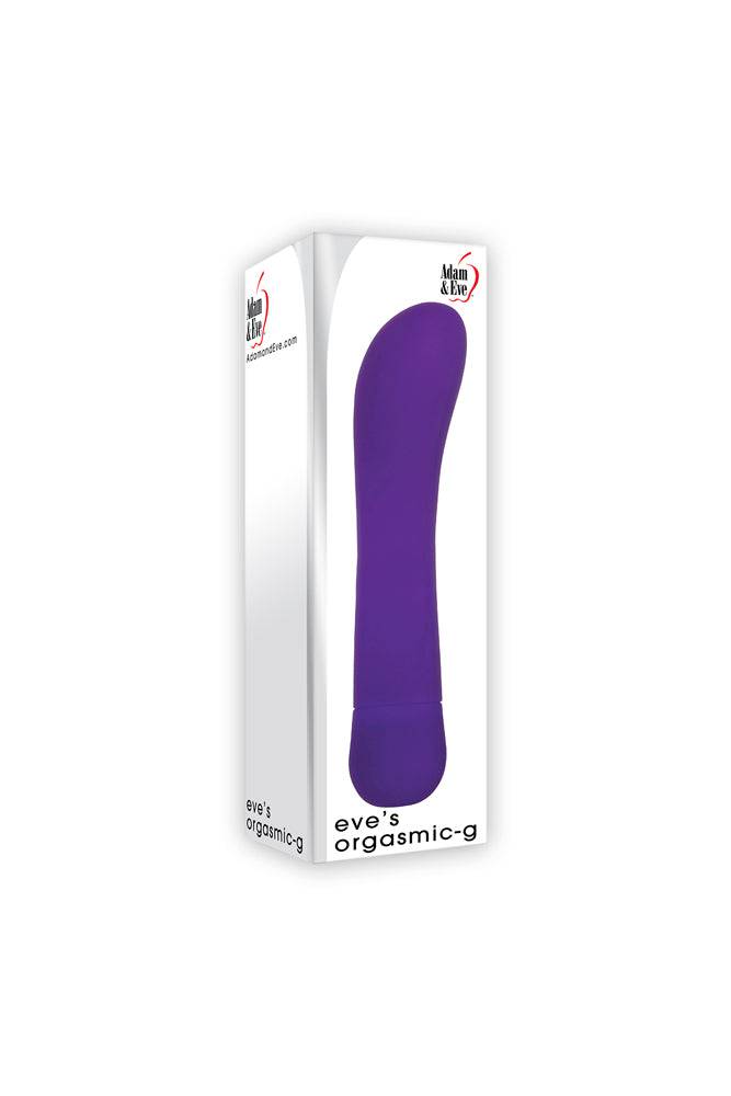 Adam & Eve - Eve's Orgasmic-G Vibrator - Purple - Stag Shop