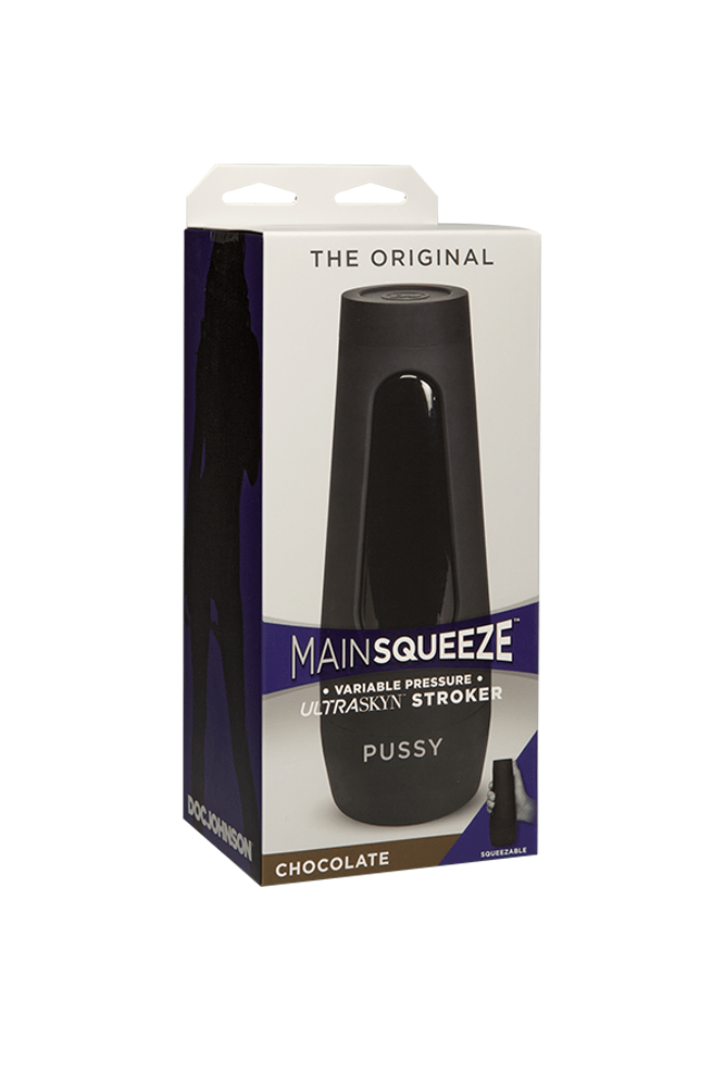 Doc Johnson - Main Squeeze - The Original Pussy - Chocolate - Stag Shop