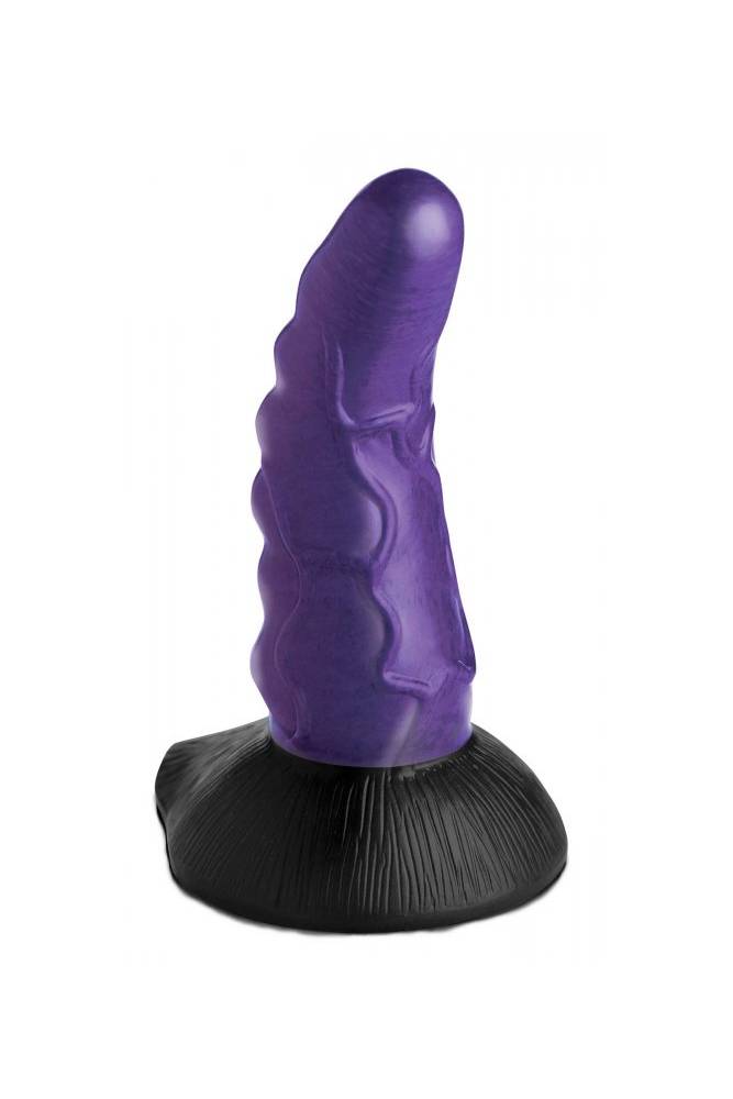 XR Brands - Creature Cocks - Orion Invader Veiny Silicone Dildo - Purple - Stag Shop