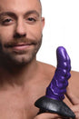 XR Brands - Creature Cocks - Orion Invader Veiny Silicone Dildo - Purple - Stag Shop